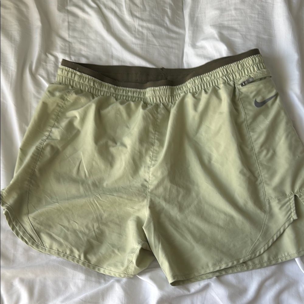 Nike Light Green Athletic Shorts